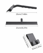 Design Duschabzieher -  Schwarz